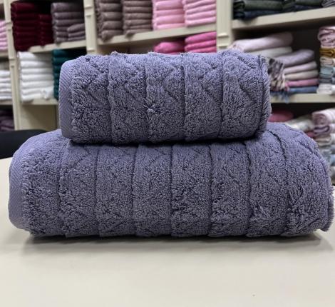 Полотенце микрокоттон AMBIELLA "TEMATIC" 70x140, фиолетовый