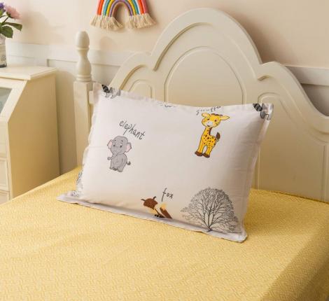 Постельное белье детское "Sofi de Marko" Зверушки (желтый) Сатин, 1,5 спальный