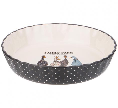 Форма круглая для выпечки "FAMILY FARM", 2,1 л