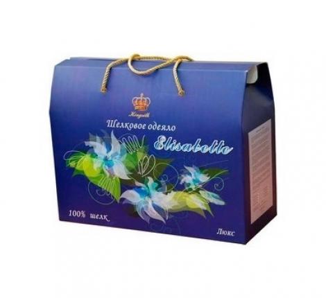 Одеяло шёлковое Kingsilk Elisabette Люкс всесезонное, 200х220 (белый)