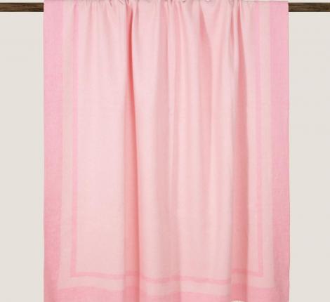 Плед хлопковый Frati "COUNTRY" ROSA (розовый), 130х170