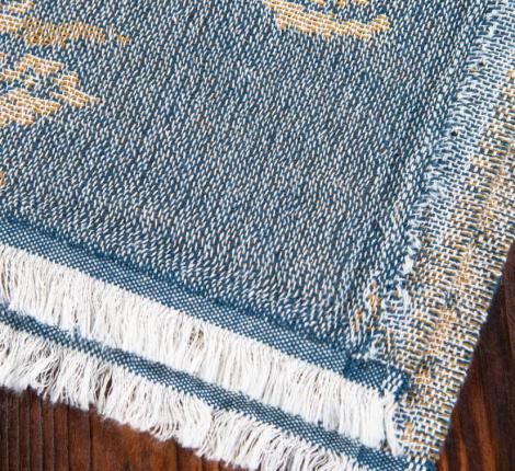 Плед-покрывало муслиновое GREECE (темный), 200х230