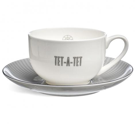 Чайная пара "TET-A-TET" 416-102, 350 мл