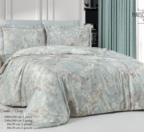 Постельное бельё "Maison D'or" LILY (серый) Тенсел, Евро