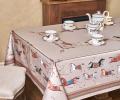 Скатерть с пропиткой SANTALINO "PASSAGE" 160х220 см, капучино