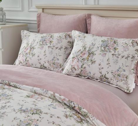 Постельное белье "Sofi de Marko" Джули №4 Велюр/Сатин, Семейный