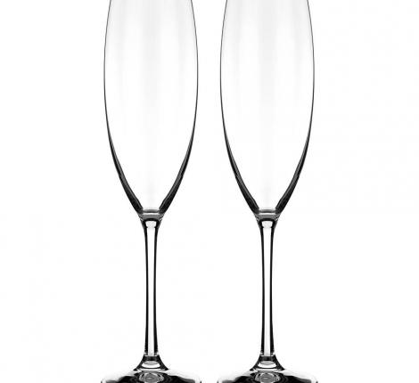 Набор бокалов для шампанского 2 штуки &quot;GRANDIOSO&quot;, 230 мл