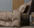 Пододеяльник "CARAMEL BEIGE ALLURE GRASS" Мако-Сатин, 140х205
