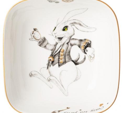 Салатник квадратный "WONDERLAND", 15*15*5,5 см