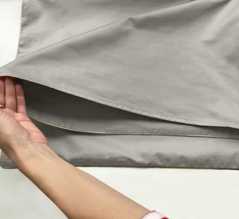 Наволочка "Primavelle" Тенсел 52х74, Серебро