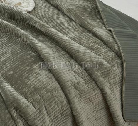 Покрывало велюровое "ROMANCE" JOY JH-01 Green, 220х240