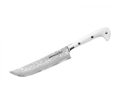 Нож кухонный с больстером &quot;Samura SULTAN&quot; Шеф 164 мм, G-10 (белый)