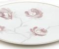 Тарелка для салата или десерта "BOUQUET DE ROSES" диаметр 21 см, лиможский фарфор