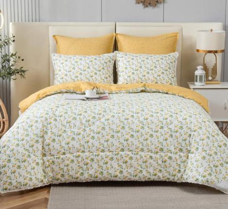 Постельное белье с одеялом "Sofi de Marko" Бернадетт №79 Сатин, 1,5 спальный