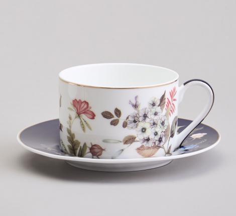 Чайный набор "BELLE" 86-2553-1 на 6 персон, 12 предметов (190 мл)