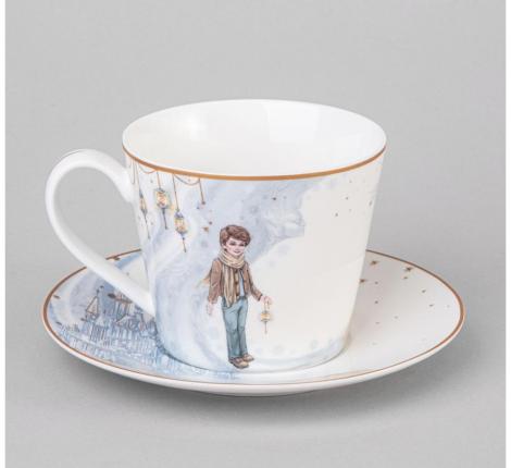 Чайная пара "СНЕЖНАЯ КОРОЛЕВА" 590-623, 300 мл