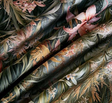 Постельное бельё "Asabella" 2317-6 Мако-Сатин, Евро