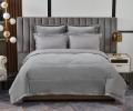 Постельное белье с одеялом "Sofi de Marko" Энрике (серый) Велюр, Евро