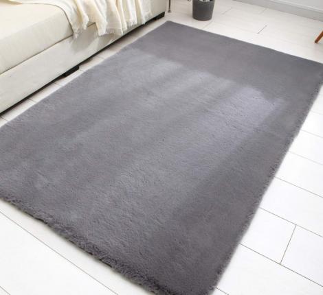 Коврик "Sofi de Marko" Camilla (серый) Искусственный мех, 160х230