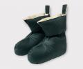 Сапожки-носочки пуховые "Comfort Socks Travel Grass" DARK GREEN, 40-45 р.