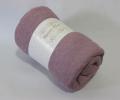 Простыня на резинке махровая с наволочками &quot;Maison D'or&quot; JAKARLI (фиолетовый), 100х200
