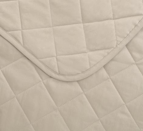 Покрывало "Sofi de Marko" Стефано (светдо-бежевый) Сатин, 240x260