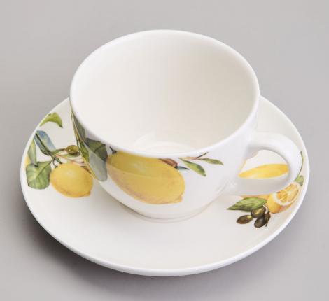 Чайный набор  "ЛЕМОН ТРИ" на 6 персон, 12 предметов (250 мл)