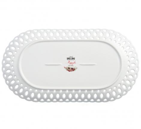 Блюдо овальное "МОРОЗКО", длина 35,5 см