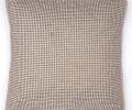 Подушка декоративная "CUBE" 45х45, бежевая клетка (кант бежевый)