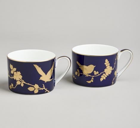 Чайный набор "GOLDEN BIRDS" на 2 персоны, 4 предмета (240 мл)