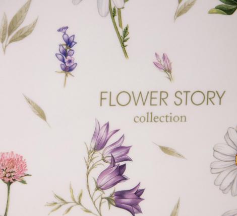 Блюдо овальное "FLOWER STORY", 31,5*25,5*3 см