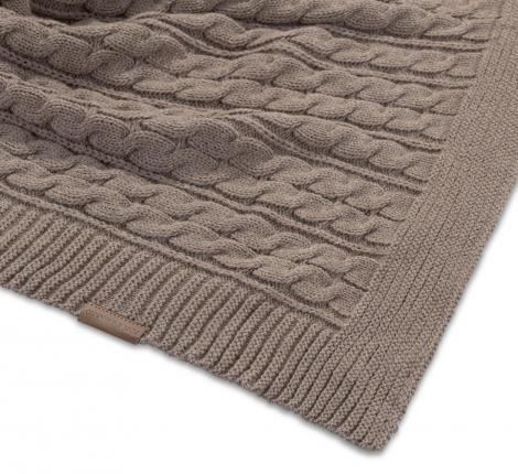 Плед вязаный "Sofi de Marko" Джовани (кофе), 220х240