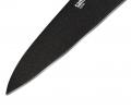 Нож кухонный &quot;Samura SHADOW&quot; универсальный с покр. Black-coating 120 мм, ABS пластик