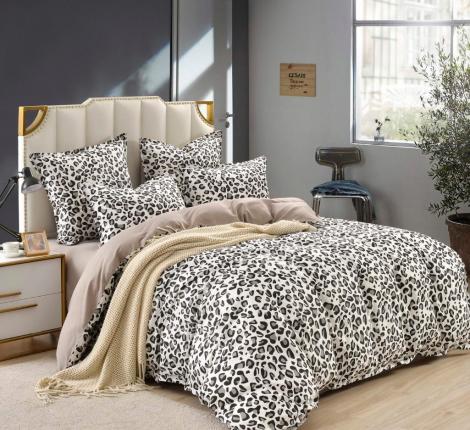 Постельное белье "Sofi de Marko" Табио (белый) Сатин, 2 спальный