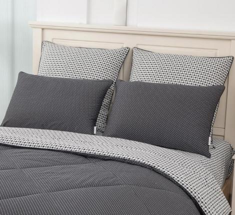 Постельное белье с одеялом "Sofi de Marko" Ришелье №48 Сатин, Семейный