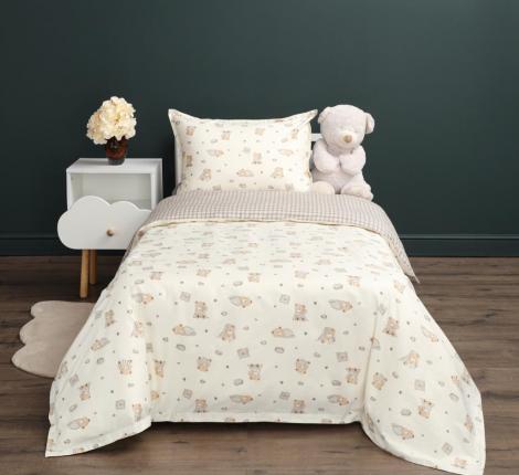 Постельное бельё детское "Sofi de Marko" Мишутки Сатин, 1,5 спальный