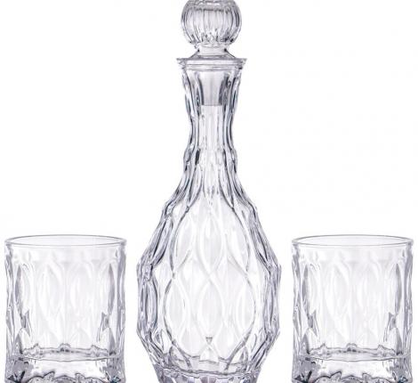 Набор стаканов "Alegre Glass" 337-128 3 предмета, 300/1450 мл