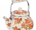 Чайник эмалированный "КОРЕЙСКАЯ РОЗА", 2,5 л
