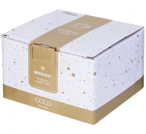 Набор кружек 4 шт. "GOLD", 310 мл