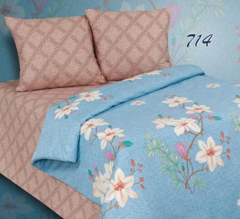 Постельное белье "АльВиТек" ПA-1-714 Поплин, 1,5 спальный