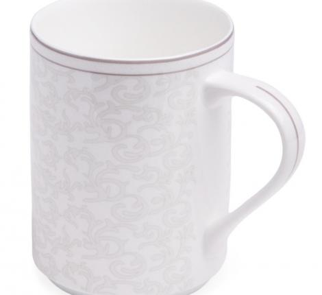 Набор кружек 4 шт. "GREY LACE", 400 мл