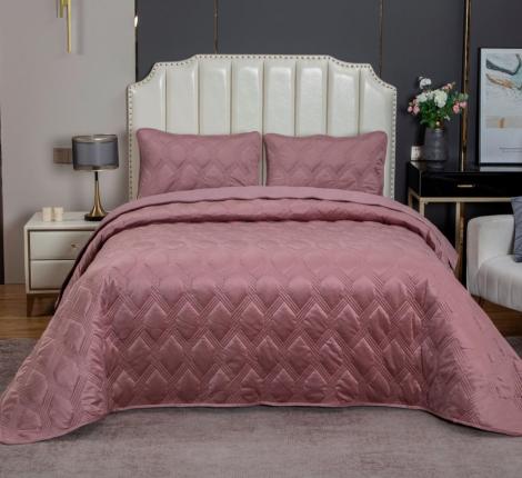 Покрывало велюровое "Kazanov.A." Kendall (пыльная роза), 240х260