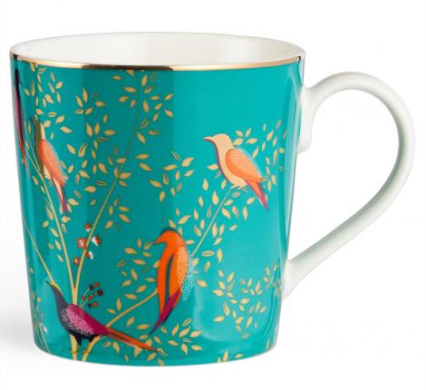 Набор кружек 4 штуки "GOLDEN BIRDS", 380 мл