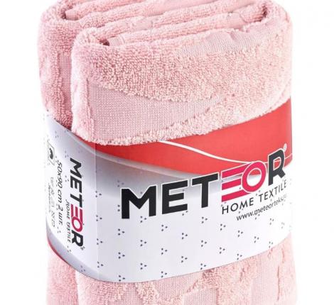 Комплект махровых полотенец "METEOR" (50x90/2 шт.) PATAYA, светло-розовый