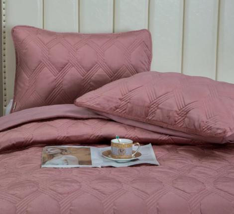 Покрывало велюровое "Kazanov.A." Kendall (пыльная роза), 240х260