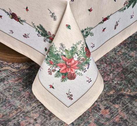 Скатерть LEFARD "CELEBRATION" 140х300 см, бежевый