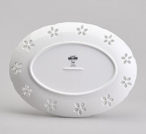 Блюдо овальное "STYLE", длина 35,5 см