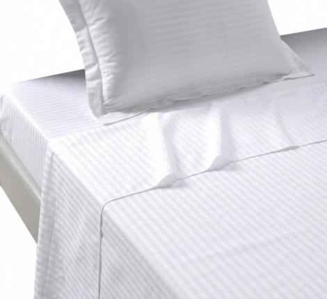 Простынь страйп-сатин PRST-21, 160x220