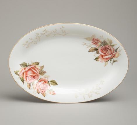 Сервиз обеденный "КОРЕЙСКАЯ РОЗА" на 6 персон, 23 предмета