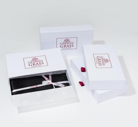 Наволочка "DIAMOND BLACK GRASS" Шёлк, 50х70 (1шт.)